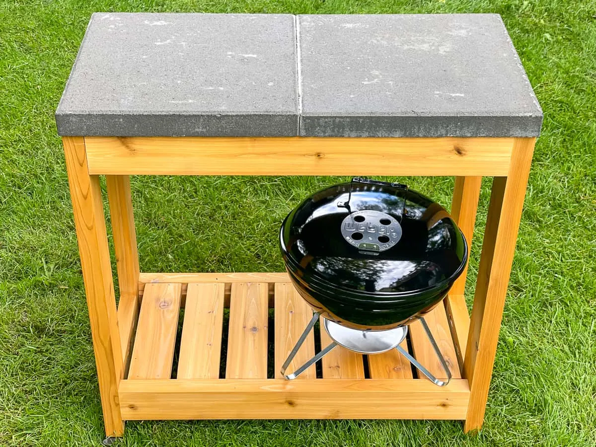 DIY Ooni Pizza Oven Stand or Grill Table - The Handyman's Daughter