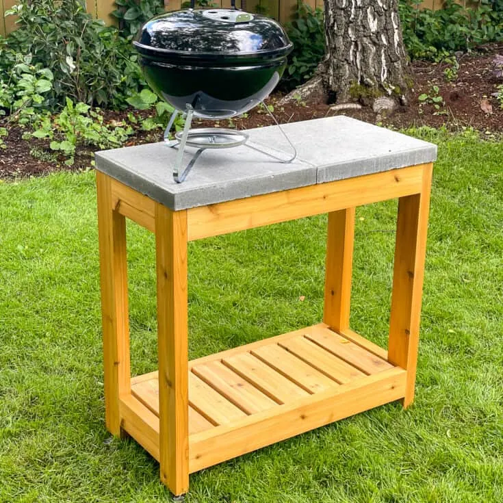 Easy DIY Outdoor Grill Station Ideas To Make This Weekend The Handyman S Babe