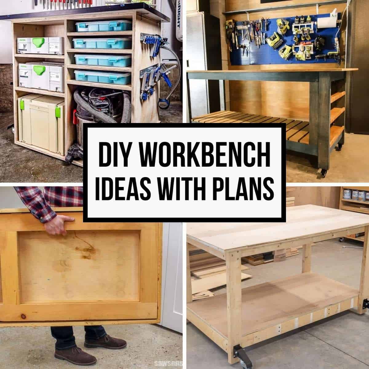 DIY Kreg Clamp Rack for your Workshop  Clamp storage, Wood projects that  sell, Garage organization diy