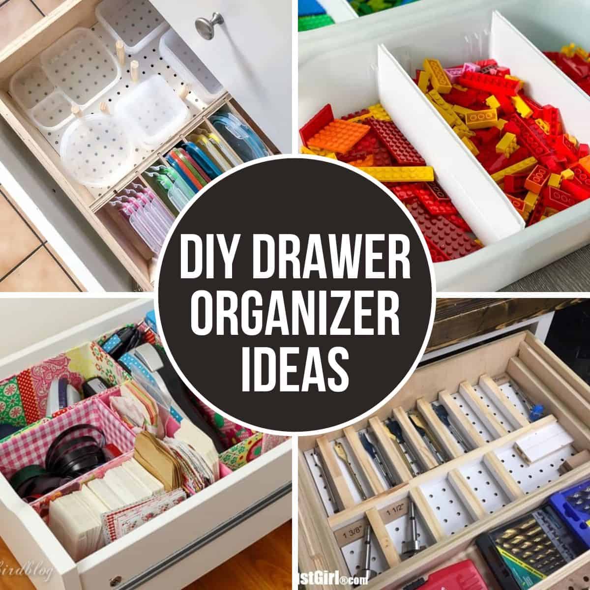 15 Easy DIY Drawer Organizer Ideas The Handyman's Daughter