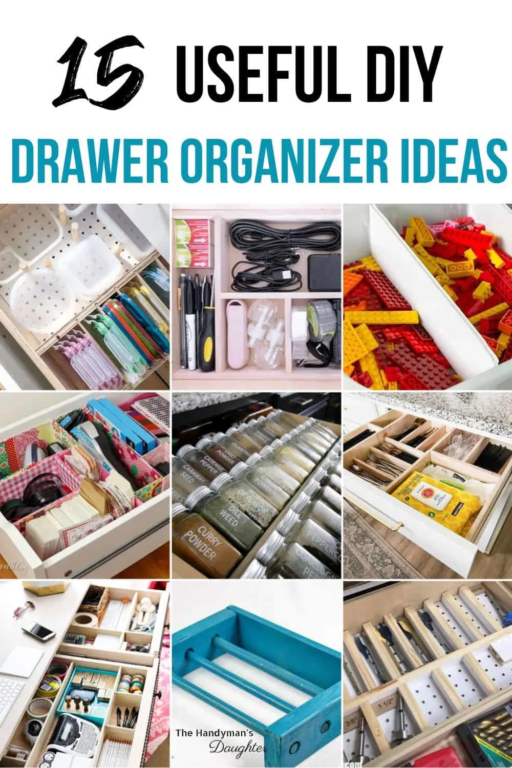 DIY Tupperware Drawer Organizer - The Handyman's Daughter