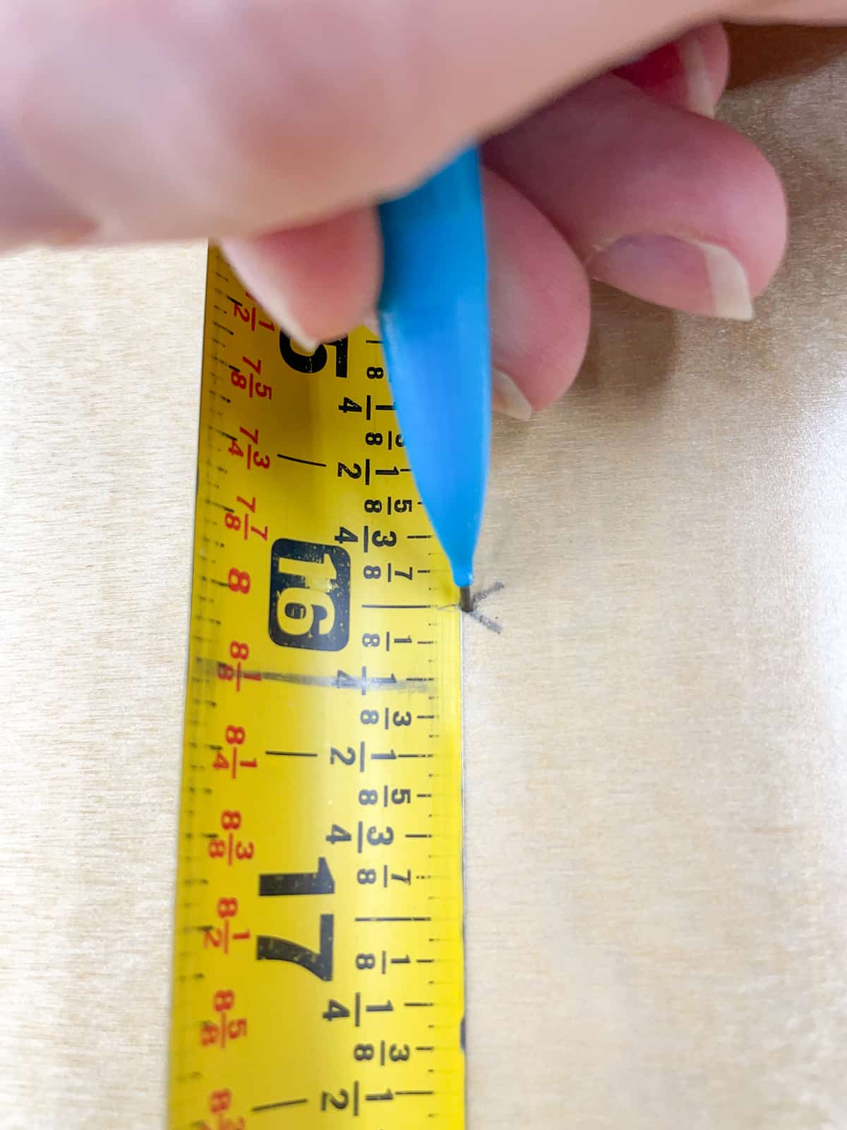 Tape measure markings