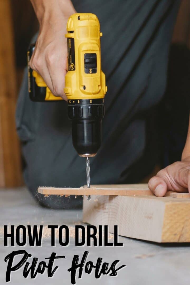 How to Drill Pilot Holes for Wood Screws - The Handyman's Daughter