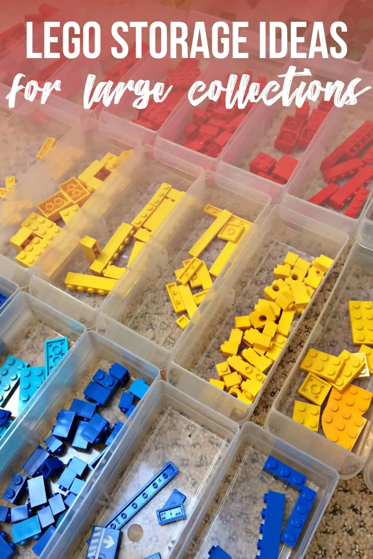 Building a Lego sorter to sort lego by size. 