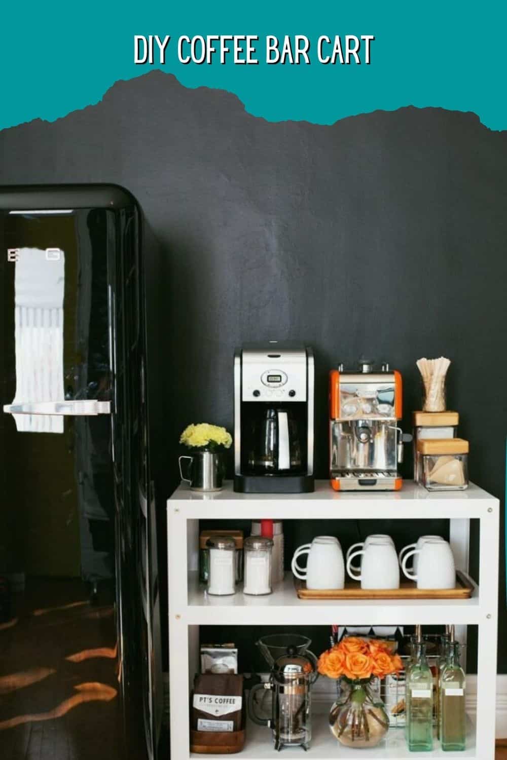 15 DIY Coffee Bar Ideas for Your Home - The Handyman's Daughter