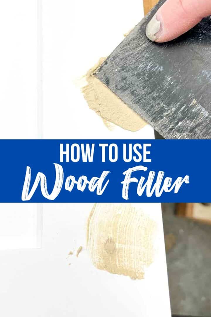 How to Use Wood Filler for a Flawless Finish - The Handyman's Daughter