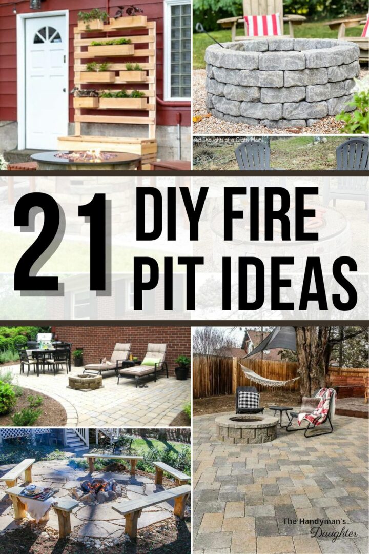 21 Easy DIY Fire Pit Ideas You Can Make this Weekend - The Handyman's ...