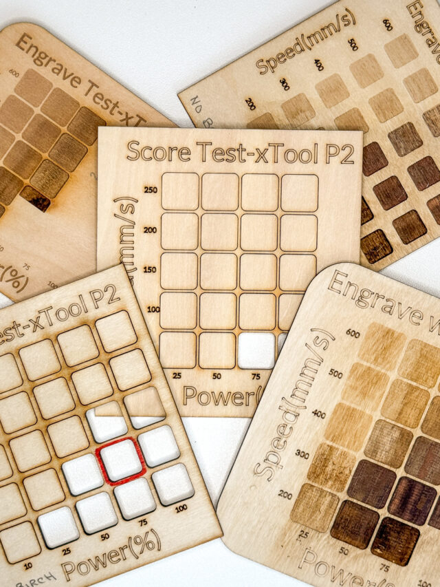 various laser test grids