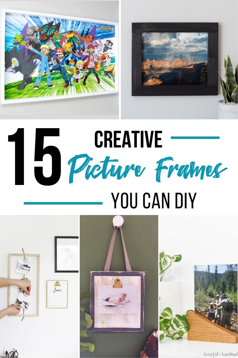 15 creative picture frames you can DIY