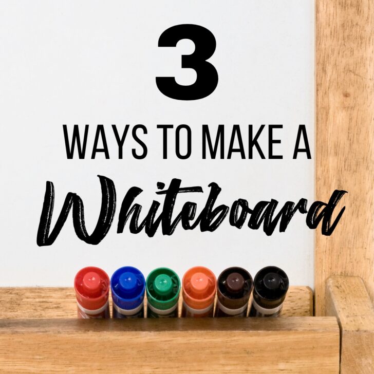 DIY whiteboard