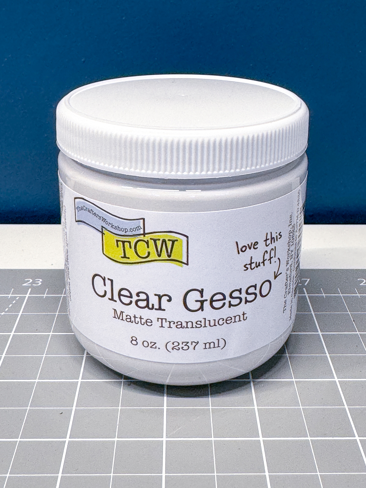 clear gesso